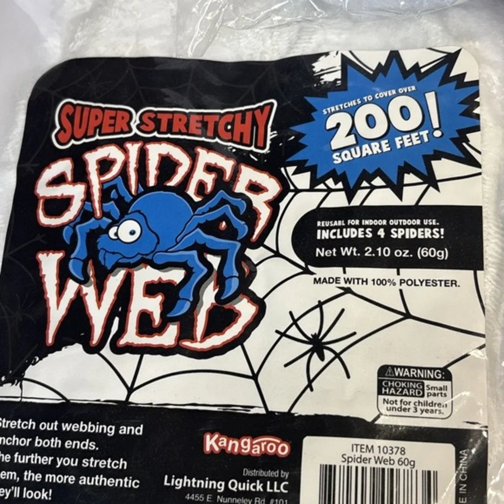 Halloween Party Supplies Bundle I Smell Children Plates Cups Spider Web‎ Decor
